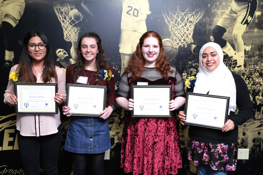 Image of the 2017 Scholarship winners