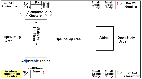 Mulford map of Academic Enrichment Center location